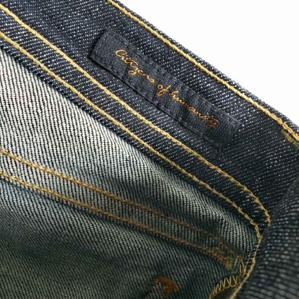NWT Citizens of Humanity Low Waist Straight Leg Stretchy Ava #142 Jeans Size: 26 - Picture 6 of 7